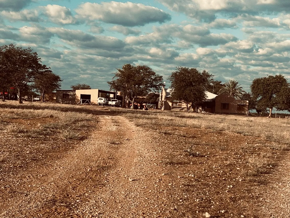 The farmyard at Lusthof Farm